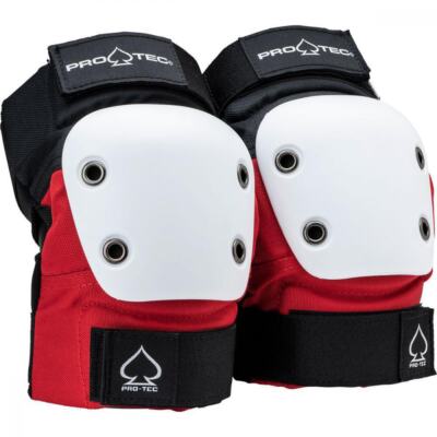 Pro-Tec Pads Street Elbow Erwachsene 1 Paar Pads rot weiß schwarz