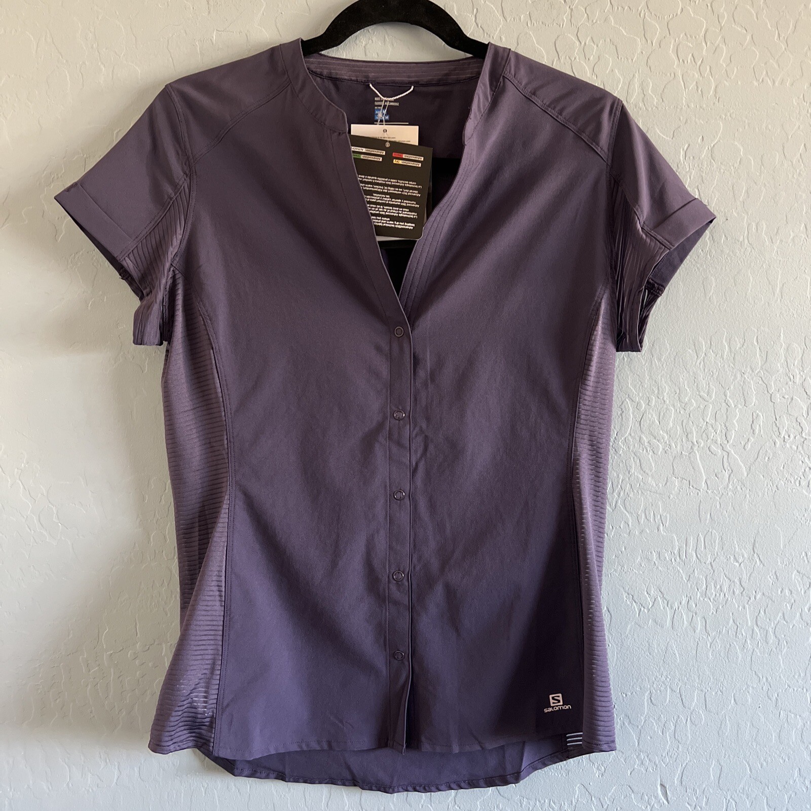 Salomon Camicia Donna Radiant Classica Top Nightshade Medium