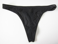 1 VTG Victoria's Secret 2002 Sheer Mesh High Cut Thong Panties MEDIUM