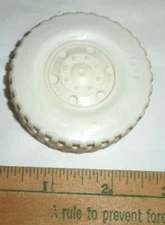 Vintage TP & NC Toy Original Replacement Wheel Tire 2.5" plastic