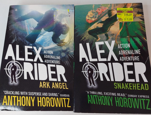 Anthony Horowitz Paperback x 2 Alex Rider Books 6 and 7 Fiction Fantasy Value