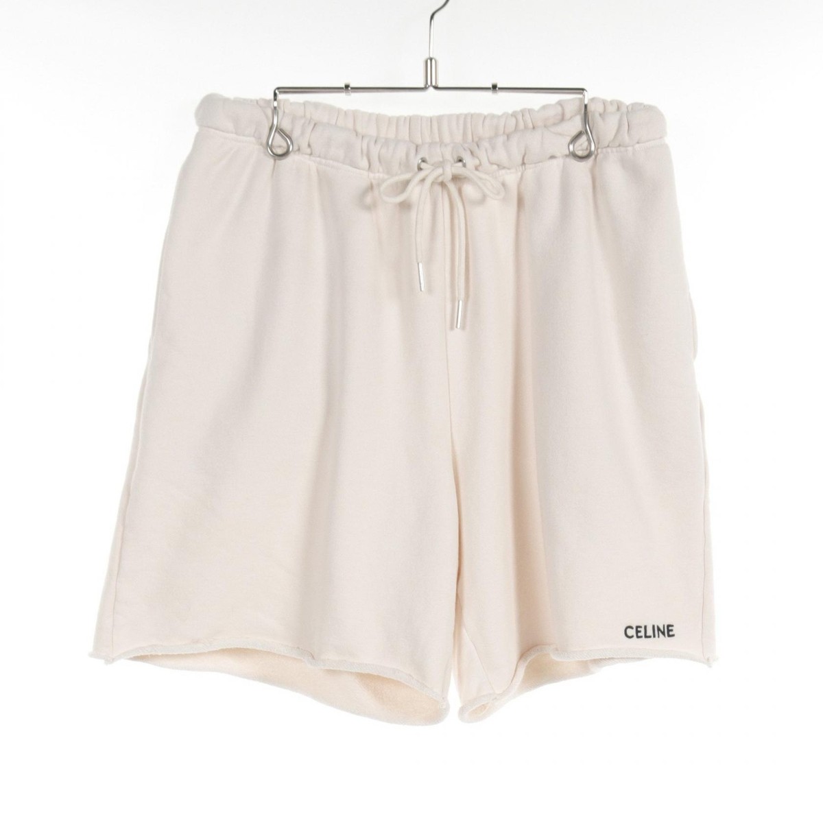 CELINE Short Pants 2Z063670Q.01CB cotton Beige Used mens #L CELINE Short Pants 2Z063670Q.01CB cotton Beige Used mens #L