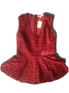 red peplum