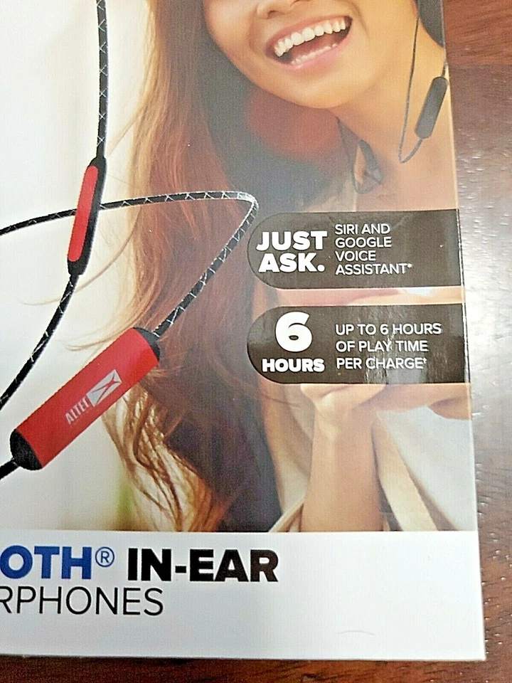 Fones de ouvido intra-auriculares Bluetooth Altec Lansing metal 6 horas tempo de reprodução NOVO!       B19 - Imagem 2 de 4