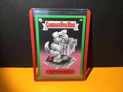 2020 Garbage Pail Kids BIZARRE HOLIDAYS August Week 4 Green Patty Trained #17A