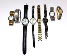 Lot of 8 Womens VTG Manual Wrist Watches Time...
