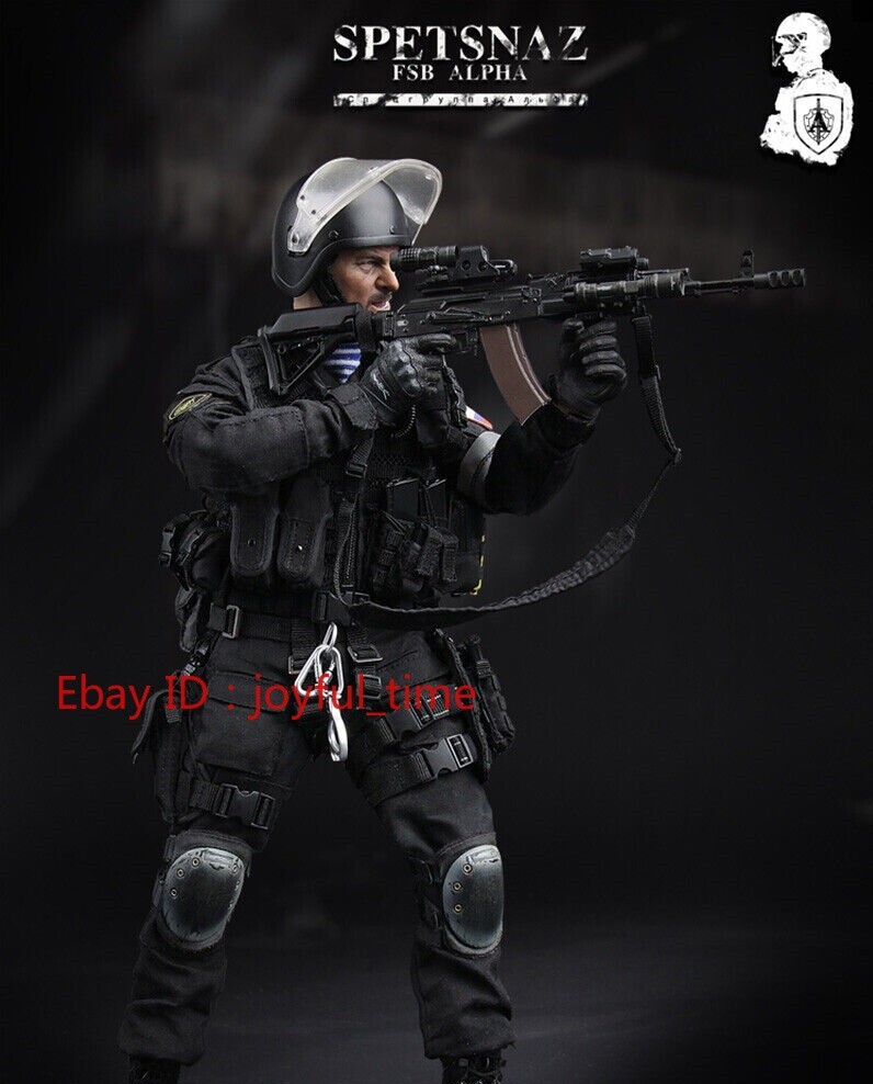 in stock ，DAMTOYS 1/6 Russian Spetsnaz FSB Alpha Group Action