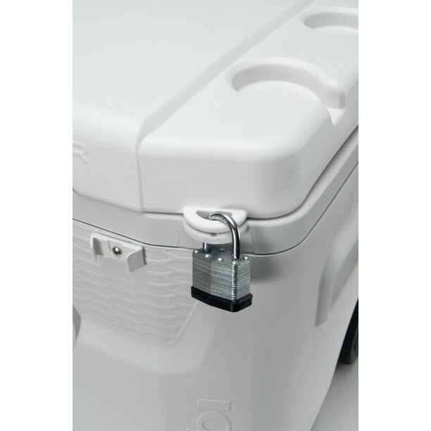 Igloo 52 Qt. 5-Day Marine Quantum Roller Ice Chest Cooler With Wheels, Lockable