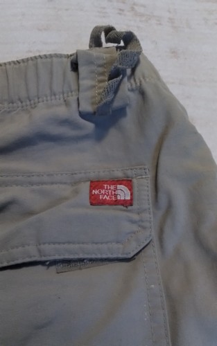 The North Face Convertible Zip Off Pants Mens Large Cargo Khaki - Picture 6 of 20