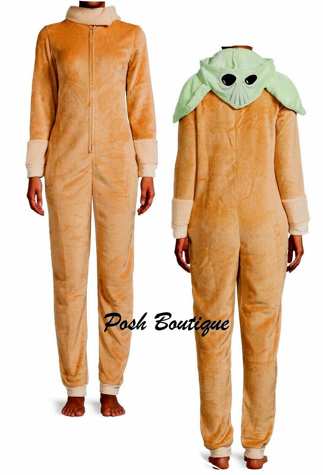 Tuta bambino Yoda Union pezzo unico pigiama donna uomo adulto