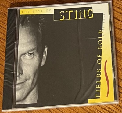 STING ''FIELDS OF GOLD-THE BEST OF STING'' BRAND NEW ORIGINAL 1994 USA CD ALBUM