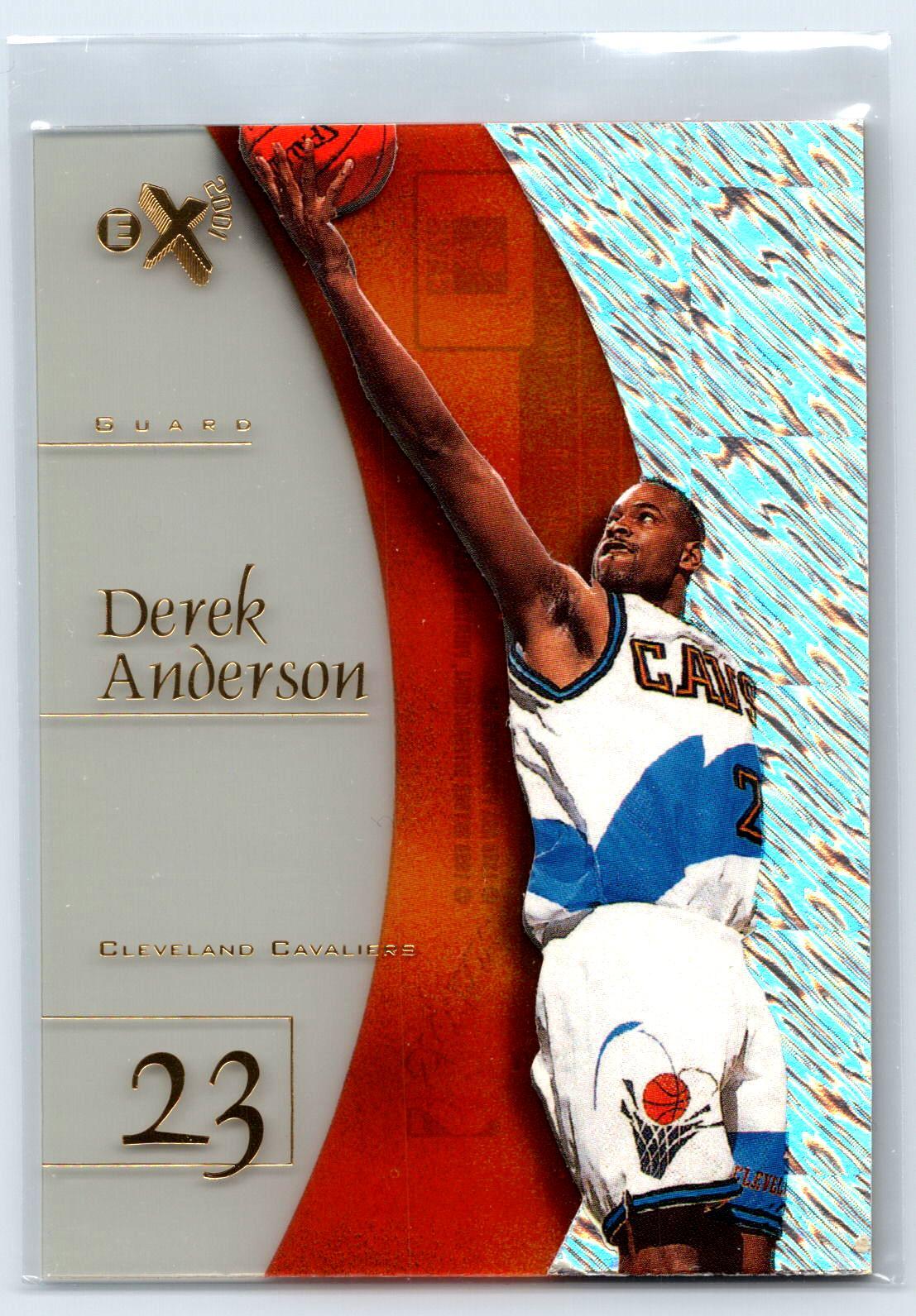 Derek Anderson 1997-98 E-X2001 RC Cleveland Cavaliers #63