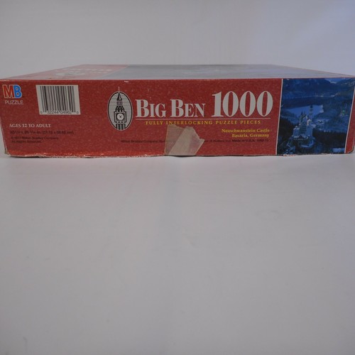 Big Ben 1000 Piece Puzzle "Neuchwanstein Castle, Bavaria, Germany" - Picture 3 of 3