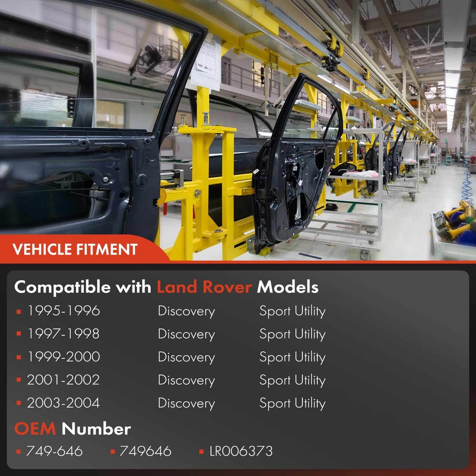 Regulador de janela de energia para Land Rover Discovery 1995-2004 passageiro dianteiro direito - Imagem 3 de 4