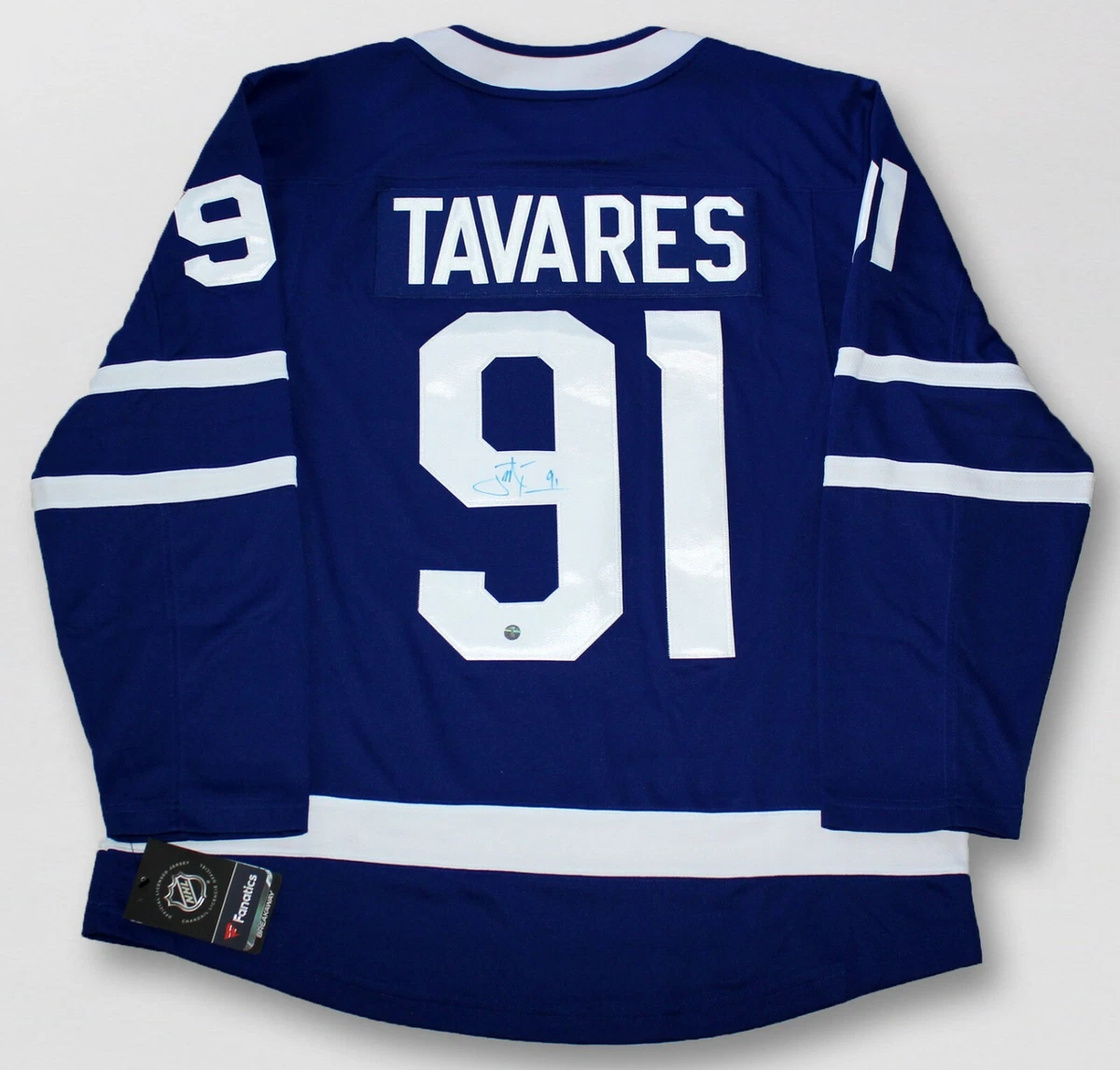 JOHN TAVARES SIGNED TORONTO MAPLE LEAFS JERSEY FANATICS AUTOGRAPH FRAMEWORTH COA