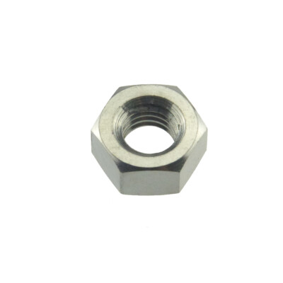 Sechskantmuttern 6-kant Muttern Mutter ISO 4032 (ISO-Typ 1) Titan Grade 2 blank