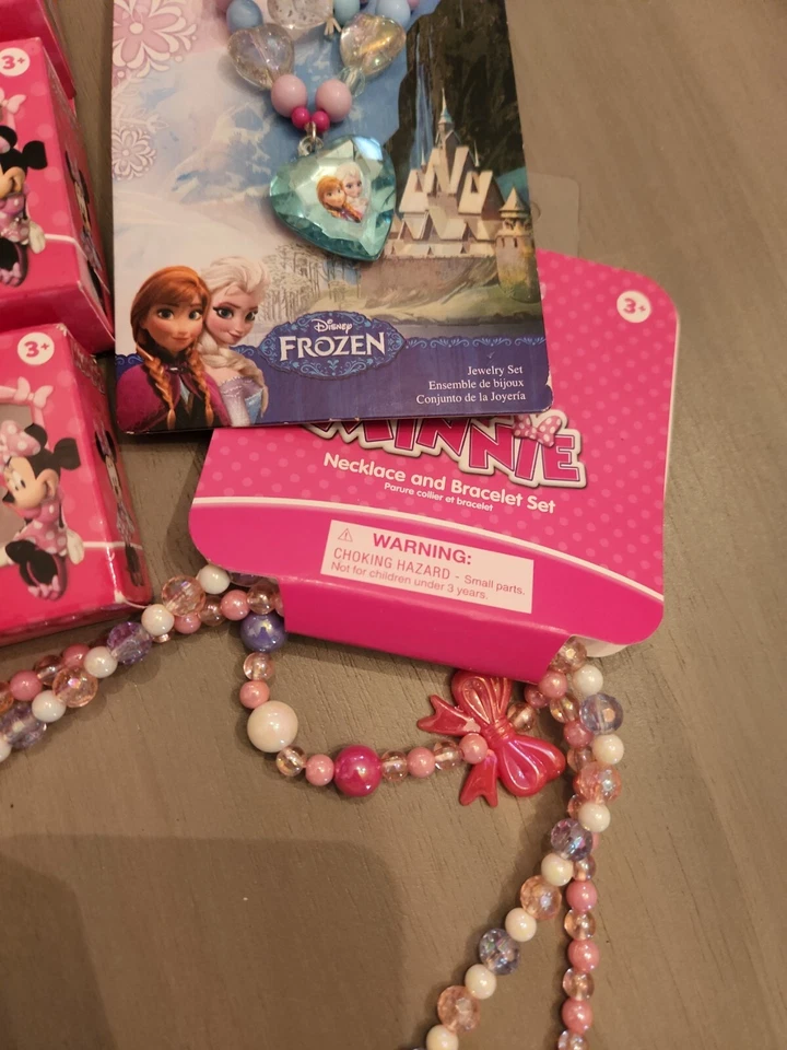 Disney Minnie Frozen Kids Jewelry Lot Party Favor Gift - Image 4 of 4