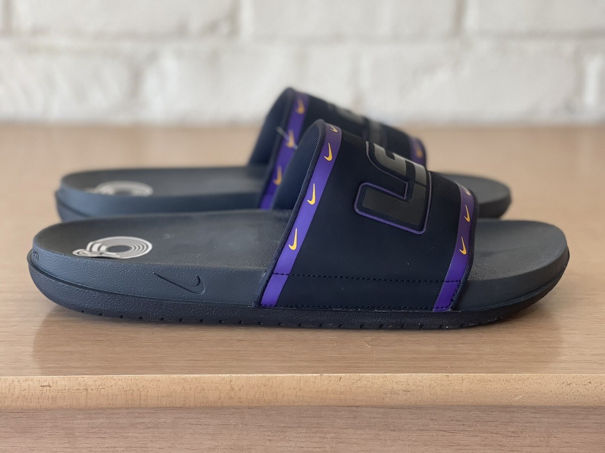 Nike Offcourt Slide LSU Tigers Sandal College Football PE