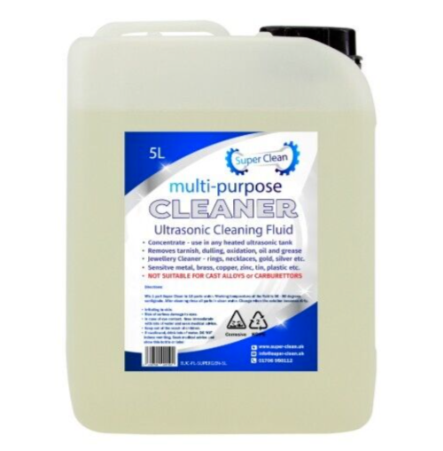 (5L) Multi-Purpose Ultrasonic Cleaner for Jewellery & Sensitive metal