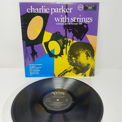 LP JAZZ Charlie Parker With Strings - Midnight Jazz At Carnegie Hall JAPAN 1981