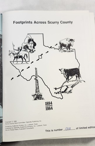 Footprints Across Scurry County 1884-1984 History of Scurry County, Texas - Picture 10 of 11