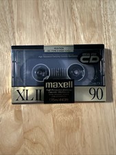    Maxell XLII 90 High Bias Type II Blank Audio Cassette Tape Brand New Sealed