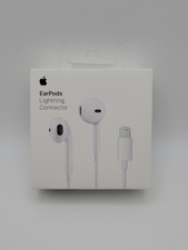 Apple EarPods with Lightning Connector In Ear Canal Headset - White, NEW, 2019