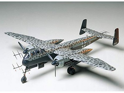 Tamiya 1/48 No.57 German Air Force Heinkel He219 A-7 Uhu Plastic Model TM61057