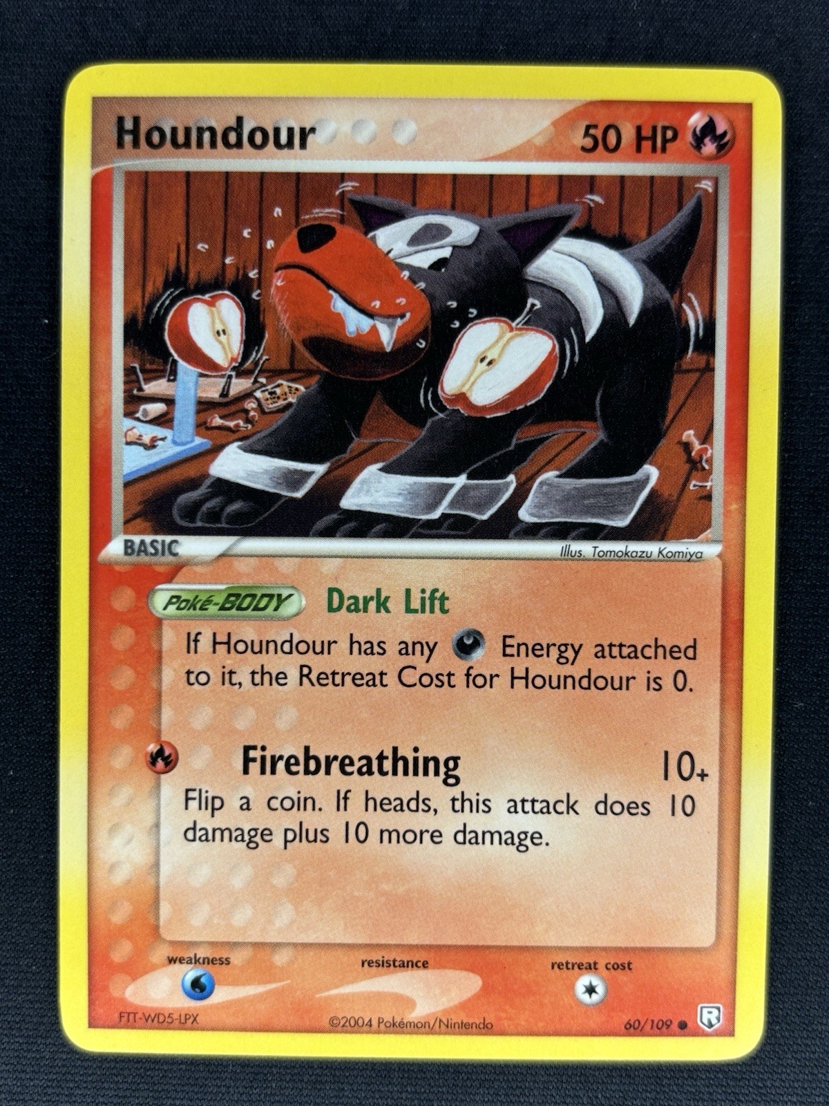 Houndour 60/109 - EX Team Rocket Returns Non-Holo Pokemon Card - LP