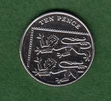 British 2020 Ten Pence Elizabeth II British Coins 2020 10p (202010p1a)
