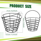Bulk Metal Wire Golf Ball Basket with Handle Stainless Steel Golf Basket Ball Ho 313040854862