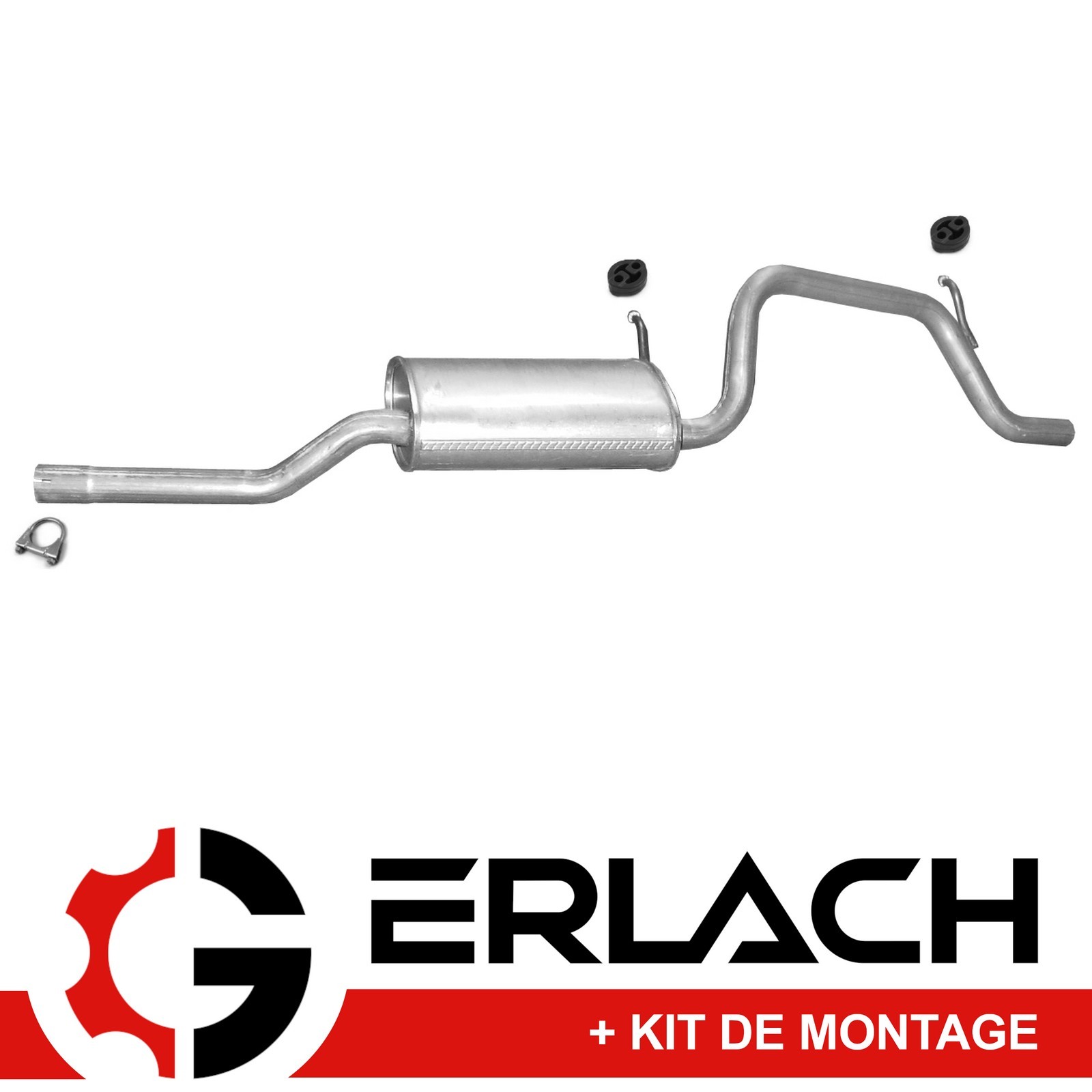 Silencieux arriere Opel Agila A 1.2 16V pot echappement de rechange 1150