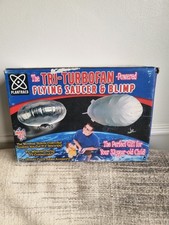 Plantraco Vintage Toy Remote Controlled Flying Saucer And Blimp 80s Old retro