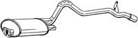 EndschalldäMpfer NachschalldäMpfer Bosal 283-605 FüR Mitsubishi L200 4WD K74T