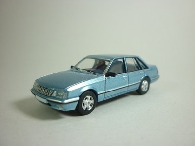 PCX87 1982 Opel Senator A2 1:87 Blue Metallic Ready-Made Model w/ Box
