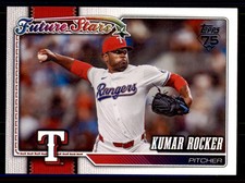 2026 Topps #336 Kumar Rocker Texas Rangers