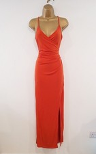 BCBGeneration Wrap Over Midaxi Length Evening Dress XS VGC Worn Once