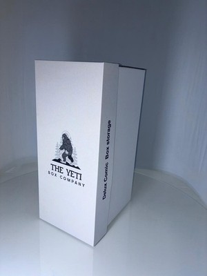 100 Current Size Comic Bags & 24pt Backing Boards+Premium Comic Storage Box Set^