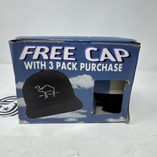 NEW VTG NOS Camel Cigarettes Hat Snapback Cap Black Joe Camel SMOKING Promo 90s