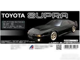 ABC Hobby 1/10 RC Supra (A70) Body with Muffler/Wing