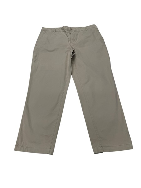 Target Womens Beige Chino Long Straight Dress Pants Size 16 Good Condition