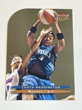 2003 Ultra WNBA Basketball Gold Medallion #61 - Tonya Washington - Mystics