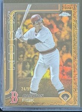 2025 Topps Gilded Collection - Carlton Fisk #127 /99