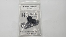 NEW Aurora Afx G-Plus Rear Tire Set Pair Black HO Slot Car Parts