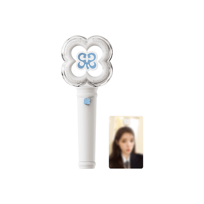 Hearts2Hearts Official Fanlight Light Stick + Photocard Set. | eBay