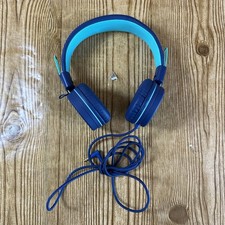 Nool Kids Headphones Wired Over Ear Blue Teal Volume Safe Adjustable K11
