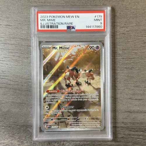 Mr.Mime Illustration Rare PSA 9 - 2023 Pokemon Mew 151 EN