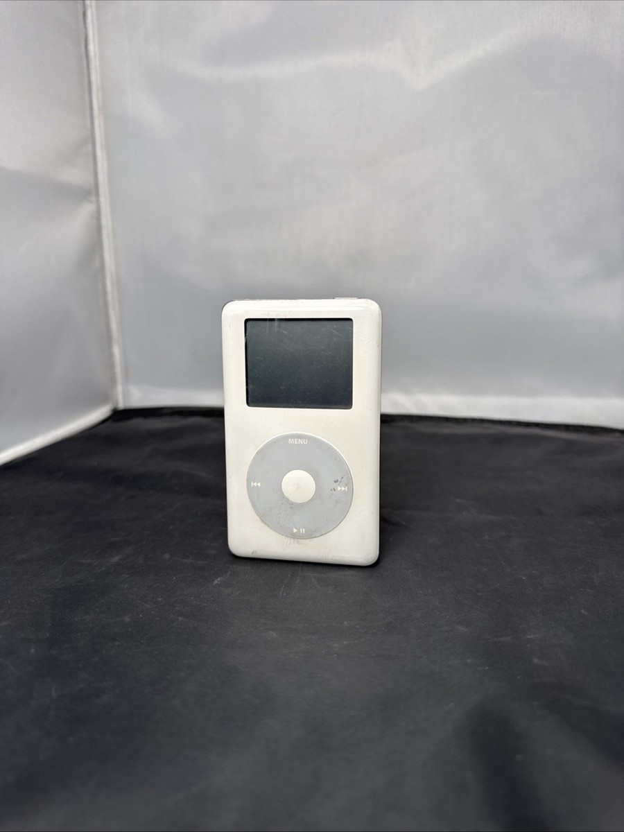Apple iPod Classic 4th Generation 20GB White A1059 MP3 Player FOR
