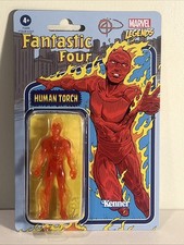 Marvel Legends Human Torch Retro 3.75    Kenner 3.75    Action Figure Carded NEW