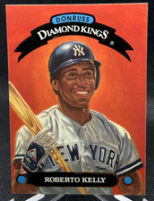 🔥1993 Donruss DIAMOND KINGS INSERT SP Roberto Kelly #DK-12 NEW YORK YANKEES!